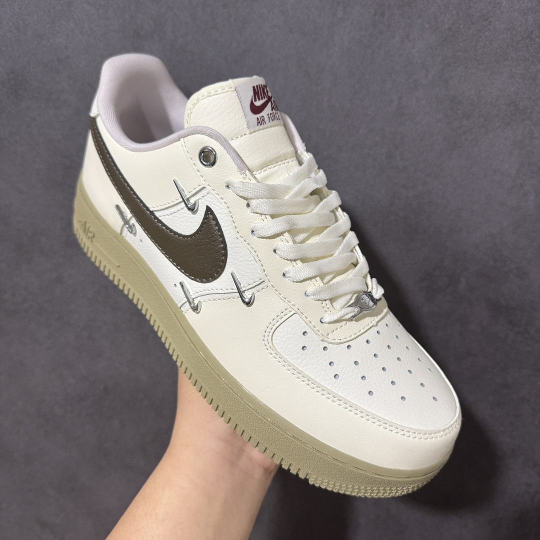 Nike Air Force 1 Low 空军一号小四勾低帮百搭休闲运动板鞋 柔软、弹性十足的缓震性能和