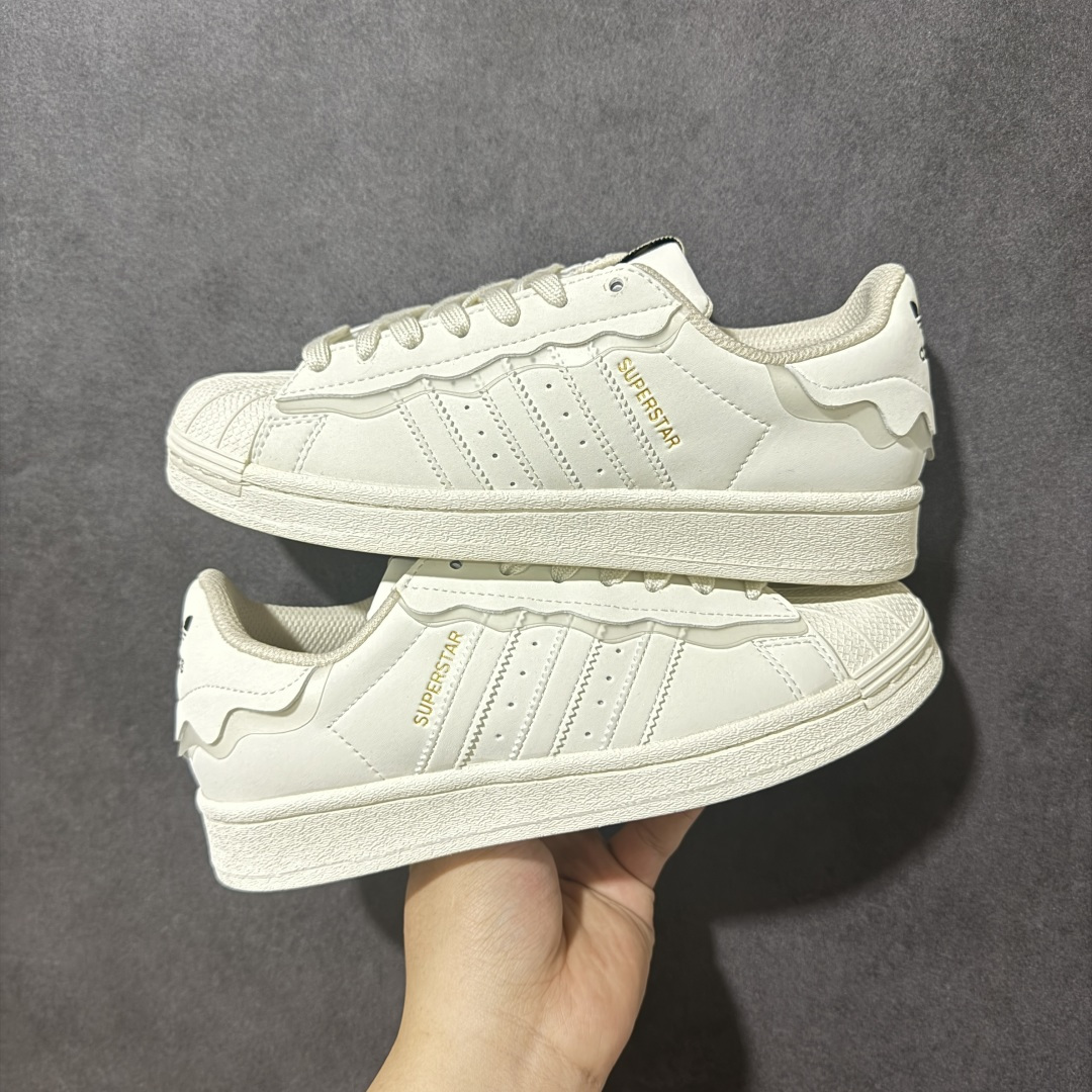 图片[2]-【GQ福利版】Adidas Originals Superstar贝壳头系列 阿迪达斯 低帮经典百搭休闲运动板鞋 货号： EG4959 尺码：35-45-莆田鞋