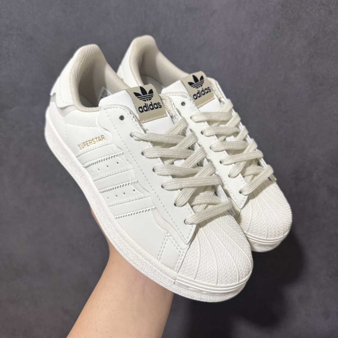 图片[2]-【GQ福利版】Adidas Originals Superstar贝壳头系列 阿迪达斯 低帮经典百搭休闲运动板鞋 货号： EG4959 尺码：35-45-莆田鞋