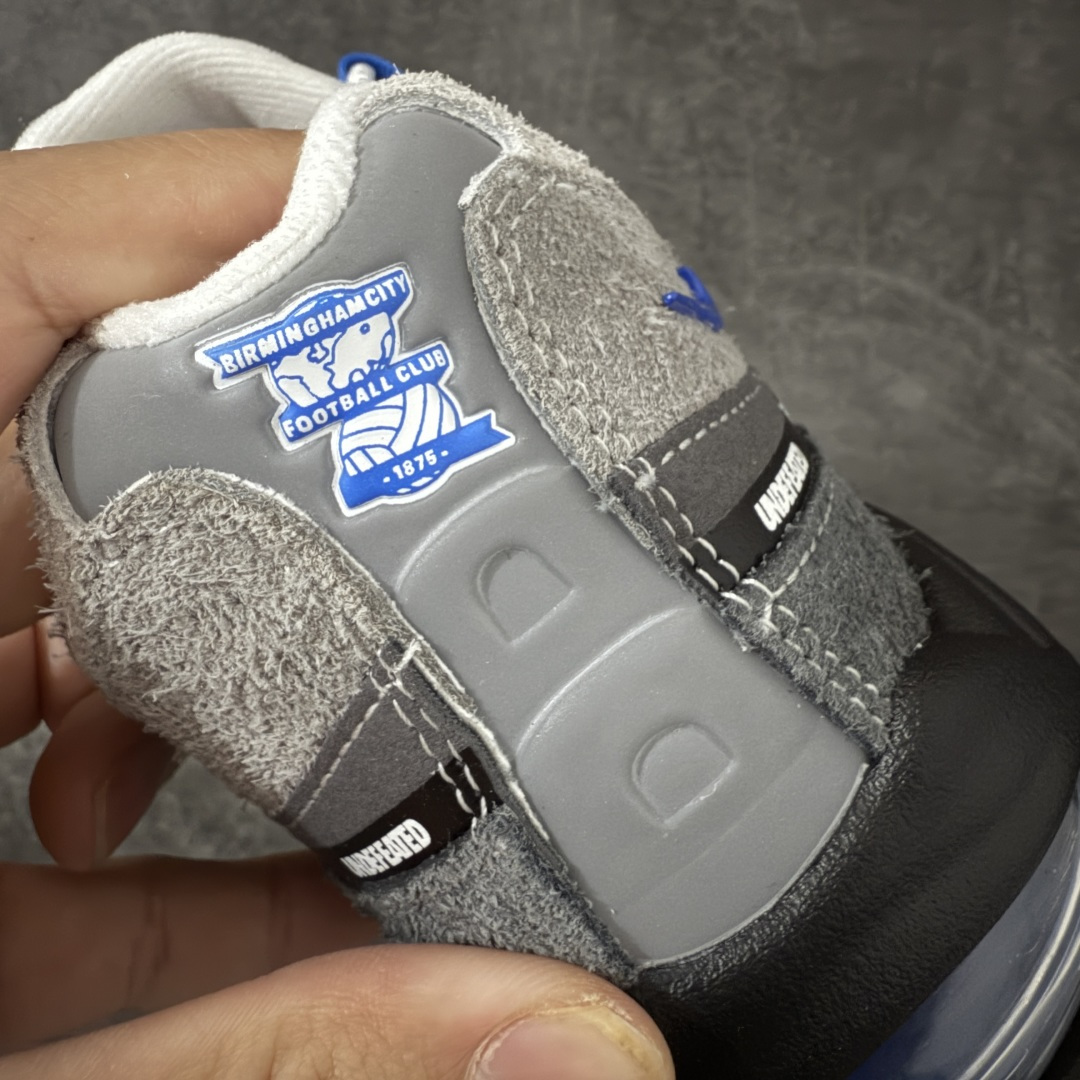 UNDEFEATED x Nike Air Max 95 OG Big Bubble 灰蓝色气垫跑鞋货号