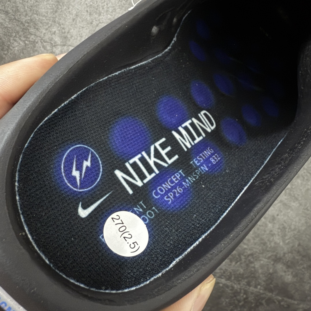 Nike Mind 001 神经科学足底按摩包头拖鞋Nike × Fragment Design Min