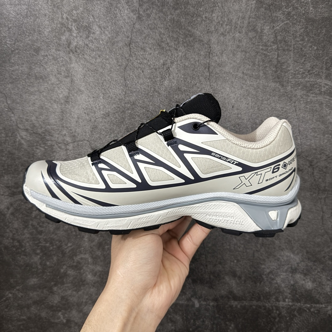Salomon XT-6 GTX 防水款新配色 萨洛蒙复古潮流户外机能登山跑鞋 此版实测试不防水纯原外贸