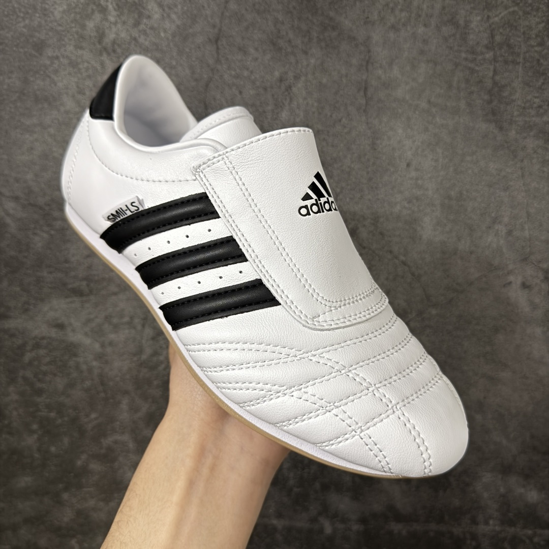 Adidas Taekwondo 跆拳道德训鞋 黑白配色 渠道头层版同厂出品原市场最高品质 仅替换皮料作