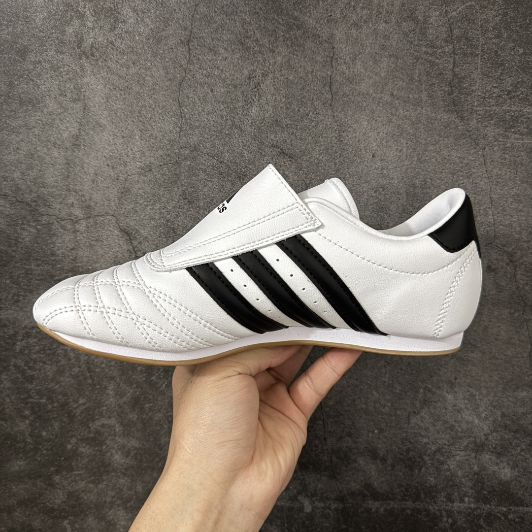 Adidas Taekwondo 跆拳道德训鞋 黑白配色 渠道头层版同厂出品原市场最高品质 仅替换皮料作