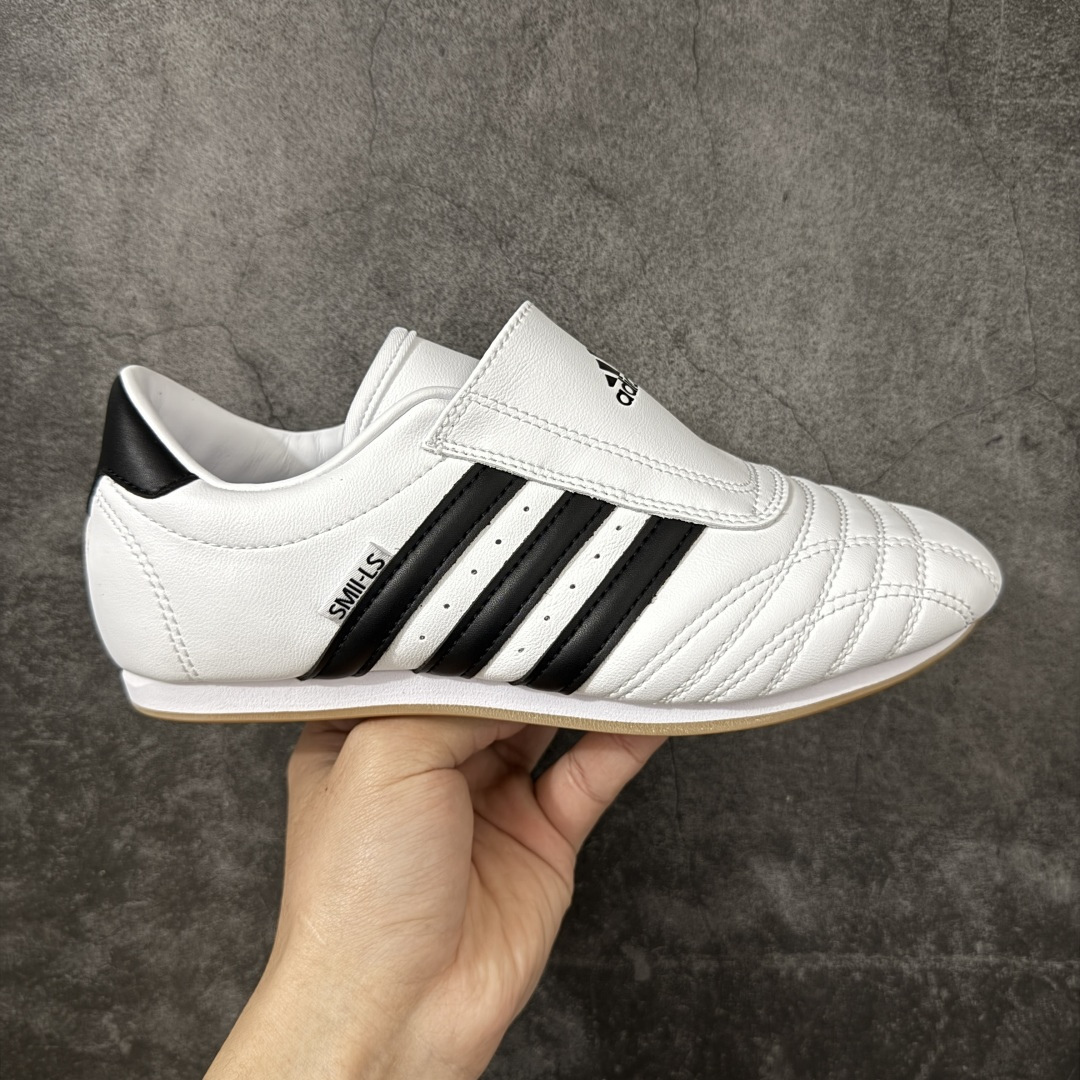 Adidas Taekwondo 跆拳道德训鞋 黑白配色 渠道头层版同厂出品原市场最高品质 仅替换皮料作