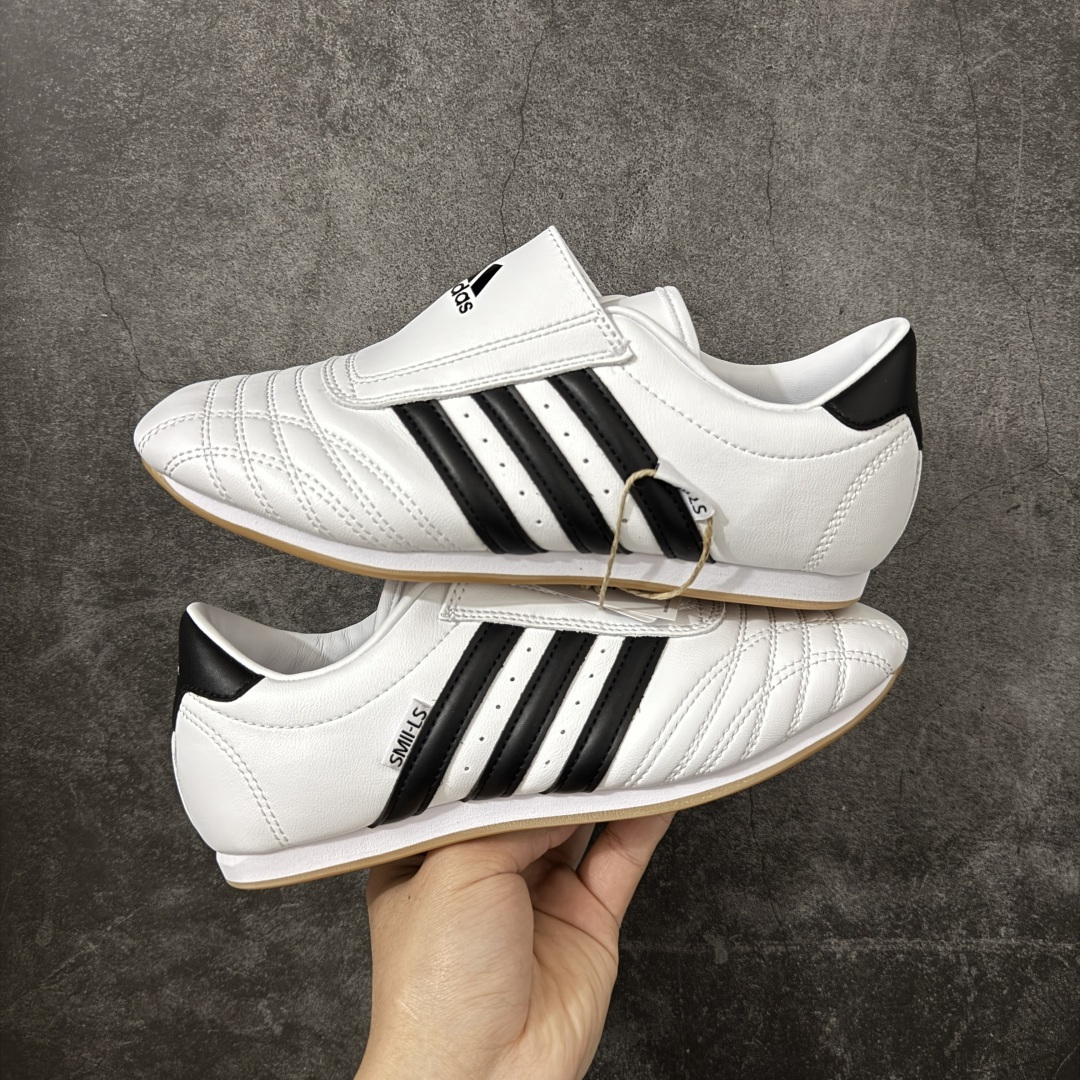 Adidas Taekwondo 跆拳道德训鞋 黑白配色 渠道头层版同厂出品原市场最高品质 仅替换皮料作