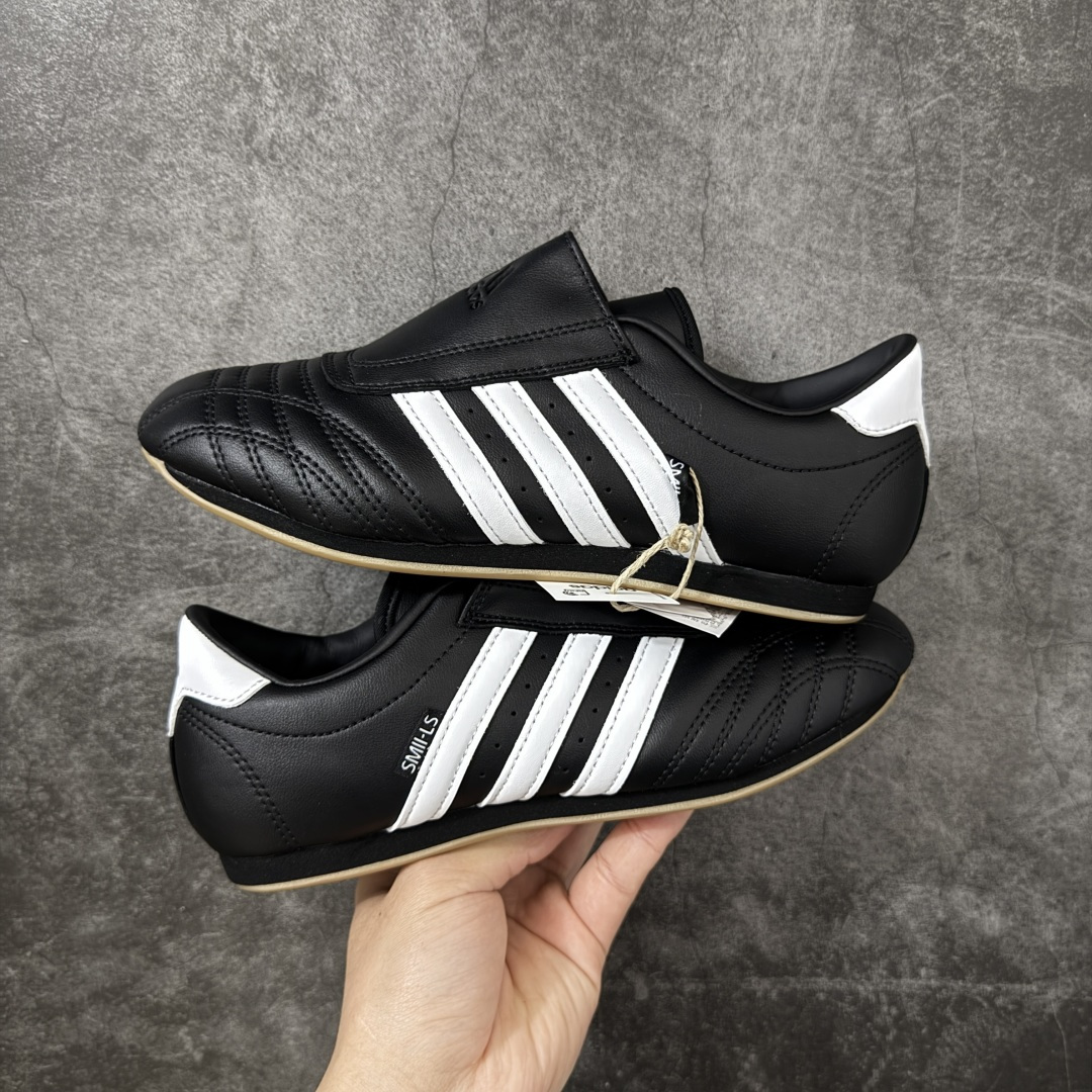 Adidas Taekwondo 跆拳道德训鞋 黑白配色 渠道头层版同厂出品原市场最高品质 仅替换皮料作