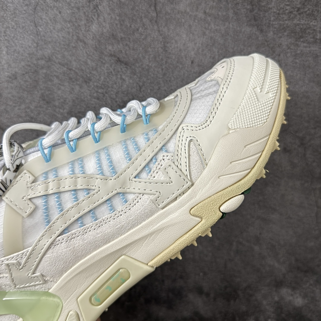 OFF-WHITE OW运动鞋 春夏走秀款球鞋 所有配件均通过定做出产正品裁片 原版比例大箭头定制网眼布