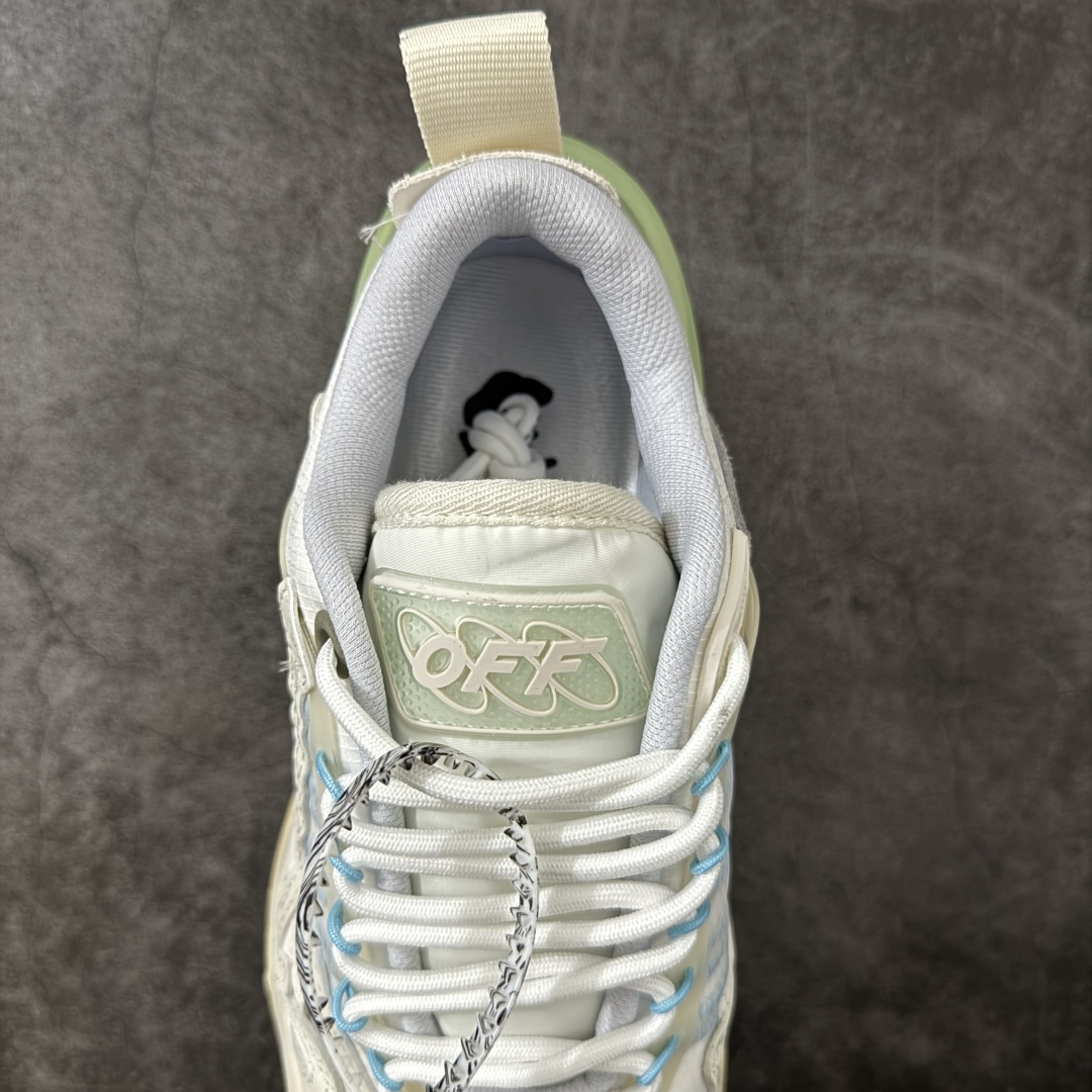 OFF-WHITE OW运动鞋 春夏走秀款球鞋 所有配件均通过定做出产正品裁片 原版比例大箭头定制网眼布
