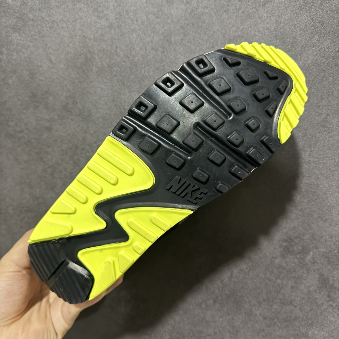 图片[9]-特价【GQ福利】外贸回流订单 Nike Air Max 90 舒适 复古 合成革减震防滑透气 低帮 休闲跑步鞋 鞋型完美复刻 原厂级别工艺 正确色卡 正确气垫蓝光 正确大底独家私模 采用进口头层牛皮拼接 货号：HF8814-001 尺码：36-45-选品中心