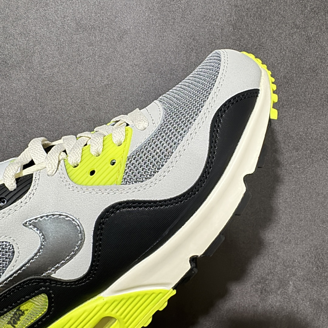 图片[8]-特价【GQ福利】外贸回流订单 Nike Air Max 90 舒适 复古 合成革减震防滑透气 低帮 休闲跑步鞋 鞋型完美复刻 原厂级别工艺 正确色卡 正确气垫蓝光 正确大底独家私模 采用进口头层牛皮拼接 货号：HF8814-001 尺码：36-45-选品中心
