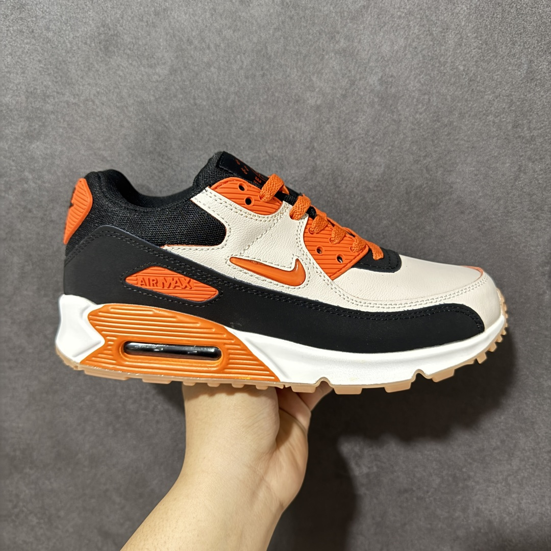 图片[7]-特价【GQ福利】外贸回流订单 Nike Air Max 90 舒适 复古 合成革减震防滑透气 低帮 休闲跑步鞋 鞋型完美复刻 原厂级别工艺 正确色卡 正确气垫蓝光 正确大底独家私模 采用进口头层牛皮拼接 货号：HF8814-001 尺码：36-45-选品中心