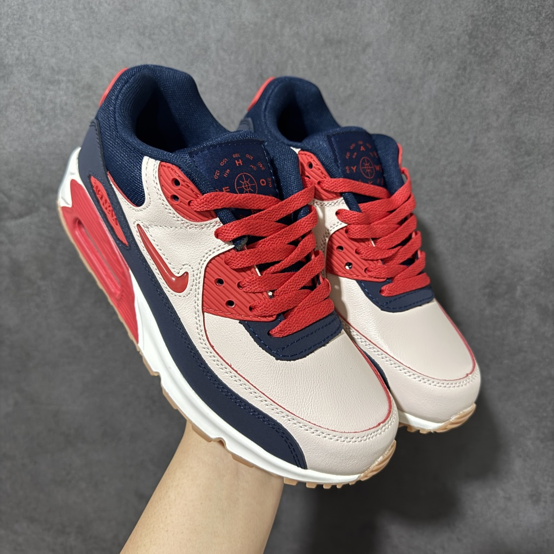 图片[10]-特价【GQ福利】外贸回流订单 Nike Air Max 90 舒适 复古 合成革减震防滑透气 低帮 休闲跑步鞋 鞋型完美复刻 原厂级别工艺 正确色卡 正确气垫蓝光 正确大底独家私模 采用进口头层牛皮拼接 货号：HF8814-001 尺码：36-45-选品中心