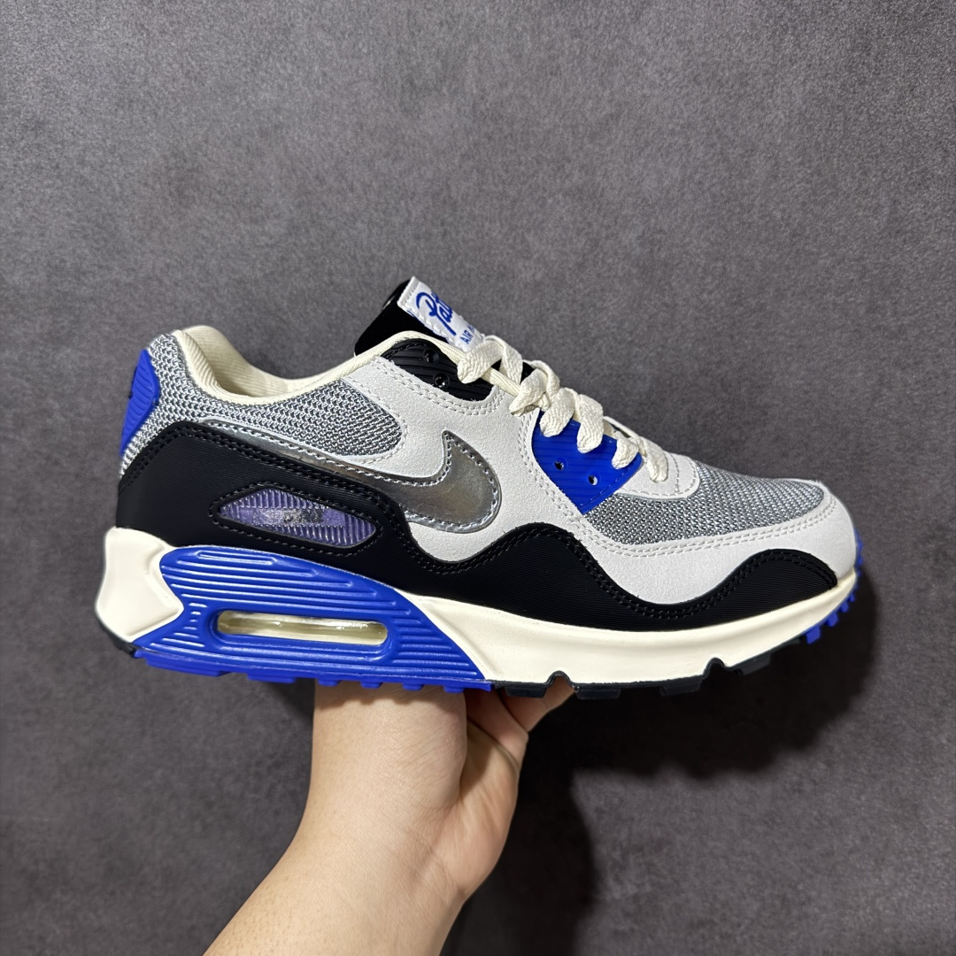 图片[5]-特价【GQ福利】外贸回流订单 Nike Air Max 90 舒适 复古 合成革减震防滑透气 低帮 休闲跑步鞋 鞋型完美复刻 原厂级别工艺 正确色卡 正确气垫蓝光 正确大底独家私模 采用进口头层牛皮拼接 货号：HF8814-001 尺码：36-45-选品中心