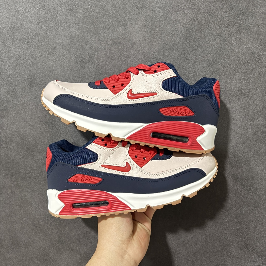 图片[10]-特价【GQ福利】外贸回流订单 Nike Air Max 90 舒适 复古 合成革减震防滑透气 低帮 休闲跑步鞋 鞋型完美复刻 原厂级别工艺 正确色卡 正确气垫蓝光 正确大底独家私模 采用进口头层牛皮拼接 货号：HF8814-001 尺码：36-45-选品中心