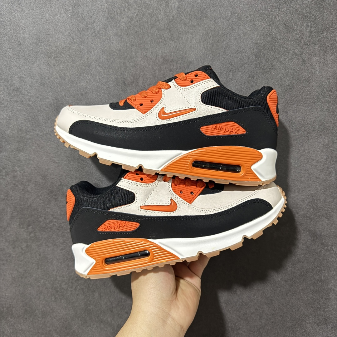 图片[7]-特价【GQ福利】外贸回流订单 Nike Air Max 90 舒适 复古 合成革减震防滑透气 低帮 休闲跑步鞋 鞋型完美复刻 原厂级别工艺 正确色卡 正确气垫蓝光 正确大底独家私模 采用进口头层牛皮拼接 货号：HF8814-001 尺码：36-45-选品中心