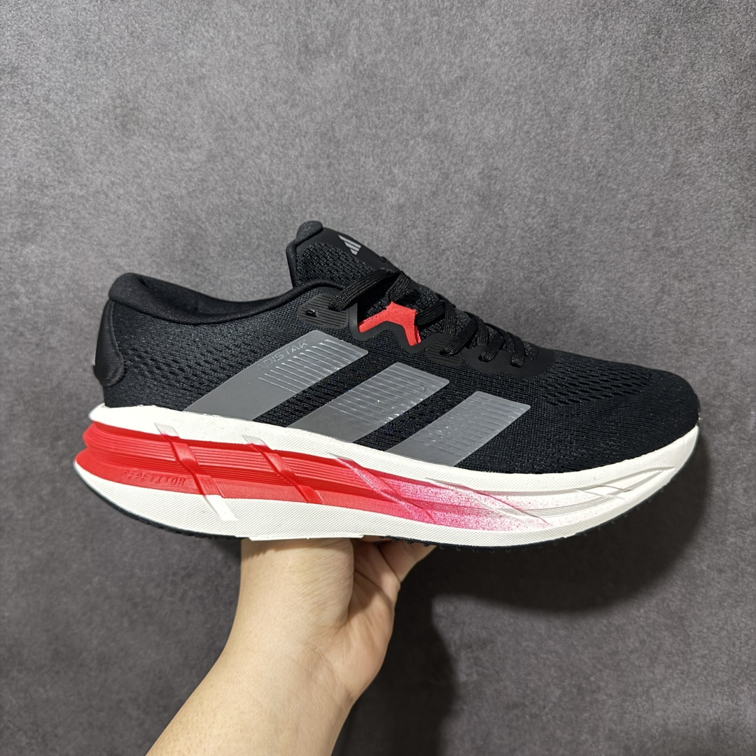 【公司级】Adidas Adistar 4 阿迪达斯 舒适时尚 网布防滑耐磨 低帮休闲跑步鞋 货号： JR0299 尺码： 40-45-选品中心