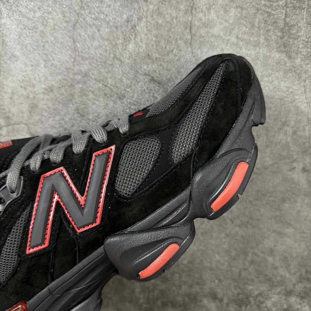图片[6]-【纯原版】 New Balance NB9060 联名款 复古休闲运动慢跑鞋 GC9060JR 全套原楦原纸板原厂数据开发 进口三明治网面 原装进口翻毛皮料正确绒感卡色 正确中底拉帮中底网布细节 原厂标裁 带紫光防伪 定制后跟透明水晶模块 冲裁组合 大底贴合程度胶水上色把控完美 整洁度挑战全网艺术家 多道序QC把关品质完善 匠心打造 耗时两个月开发完成 工艺极其复杂难度可想而知 新开独立私模大底 全网唯一正确六层组合大底 高端零售专供产物 尺码：36 37 37.5 38 38.5 39 40 40.5 41 42 42.5 43 44 45 46.5-选品中心