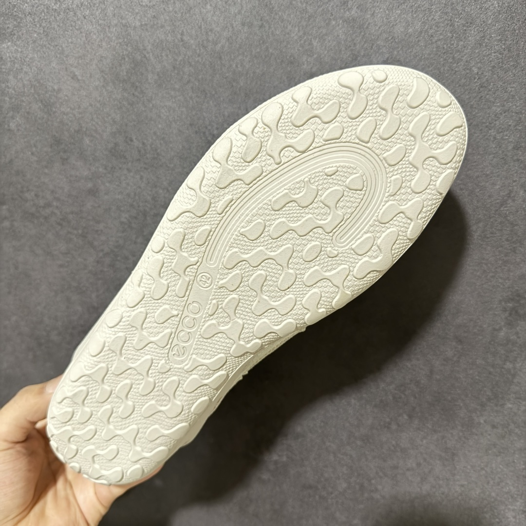 ecco爱步 BIOM LITE W 25秋舒适百搭时尚气质 低帮 生活休闲鞋 男款 砂砾灰搭配多种材质