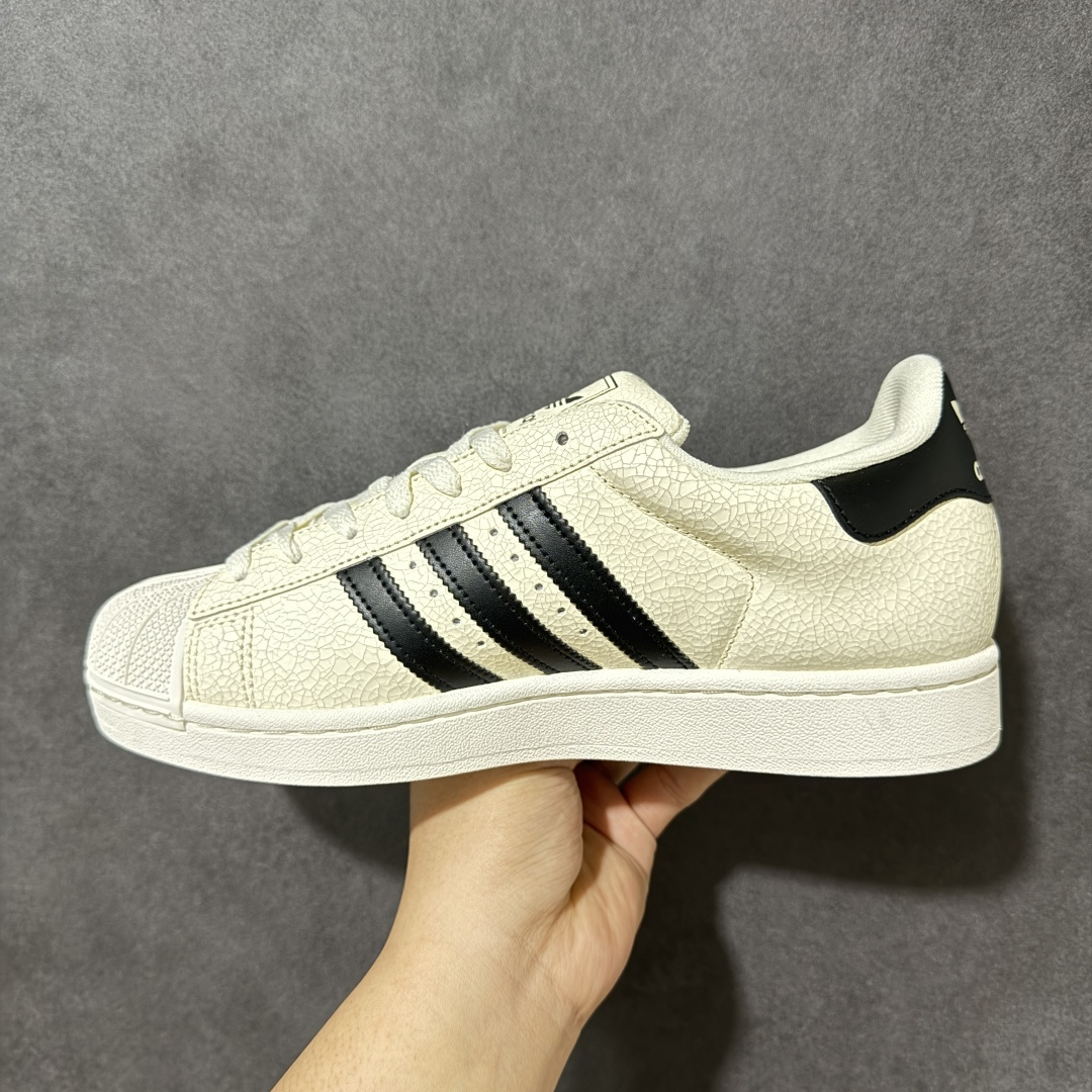 图片[2]-【H11纯原】Adidas Originals Superstar 阿迪达斯 三叶草 贝壳头系列 低帮经典百搭休闲运动板鞋 货号：JS4013 尺码：35.5 36 36.5 37 38 38.5 39 40 40.5 41 42 42.5 43 44 45.5 编码：H1B240250-选品中心