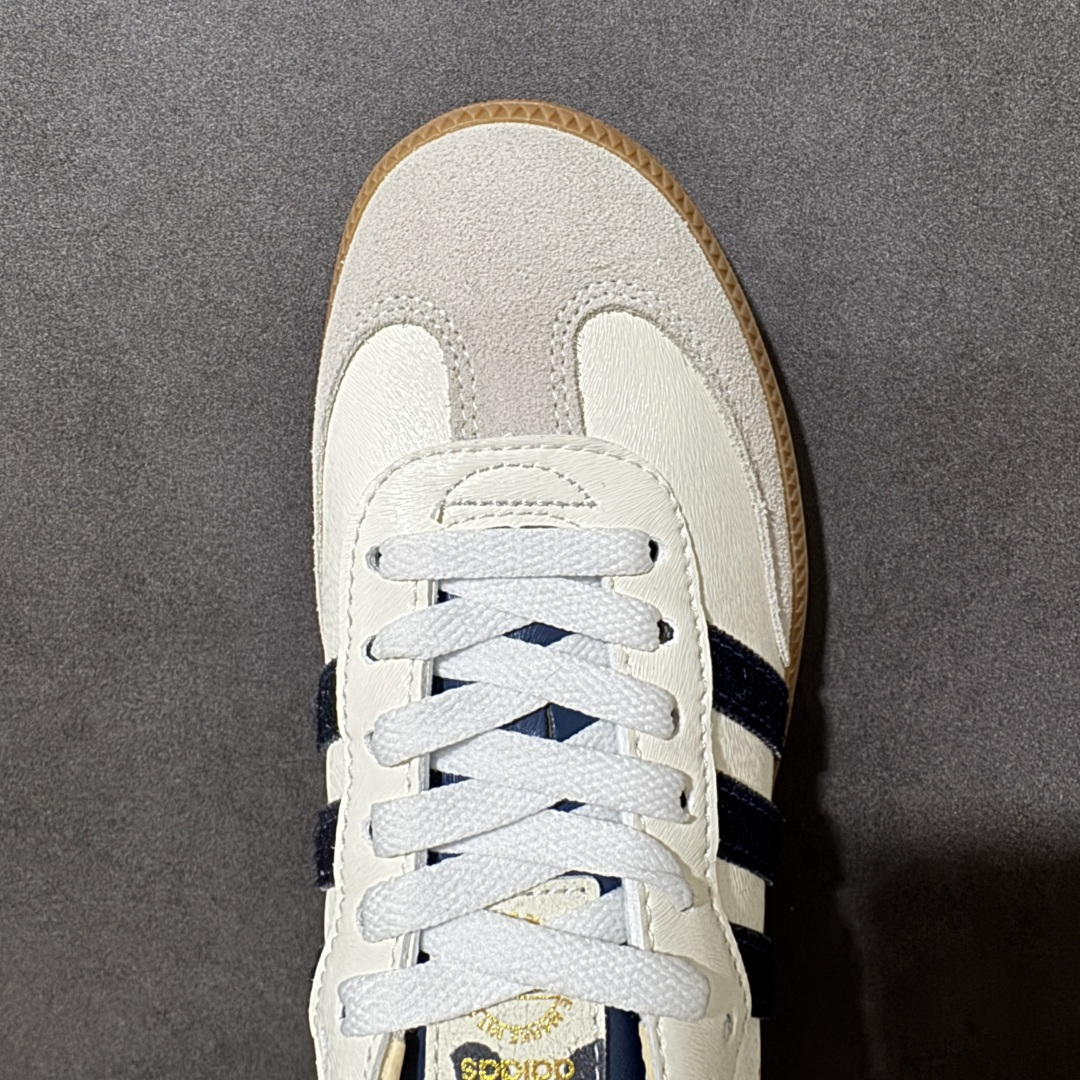 图片[5]-【公司级】阿迪达斯联乘迪士尼©Disney卡通人物/《101 忠狗》x Adidas Originals Samba OG\”101 Dalmatians Penny \”桑巴舞系列绅士德训足球风百搭低帮休闲运动板鞋“联名米白黑斑点狗生胶底”KJ5990 尺码：36 36⅔ 37⅓ 38 38⅔ 39⅓ 40 40⅔ 41⅓ 42 42⅔ 43⅓ 44 45-选品中心