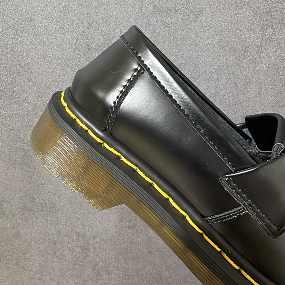 图片[7]-【公司级】Dr.martens马汀博士 Martens 1046 Smooth Leather Platform系列松糕高帮英伦骑士朋克复古机车厚底粗跟 马丁靴 采用硬质牛培开边珠牛培皮打造鞋面 厚实耐磨PVC原厂透明水晶橡胶大底 原版一致空胶工艺 真实大底拉帮线锁底 货号：R11822202 尺码：39-45无半码-选品中心