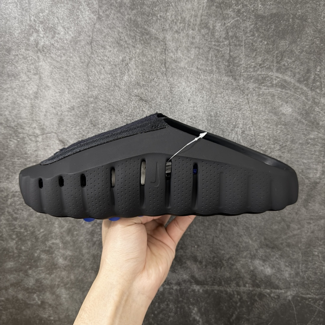 图片[2]-【PK纯原】Nike Mind 001 神经科学足底按摩包头拖鞋Nike × Fragment Design Mind 001 藤原浩闪电⚡️联名 同源ZP原材 匠心打造 🔹原厂MD一体发泡大底：全套原模开版，渐变雾面哑光喷漆，柔软回弹和ZP完全一致。 🔹22颗独立PEBAX泡棉按摩底：黑科技活塞式按摩脚感，踩下去的Q弹感和ZP无差。 🔹正确组合大底：鞋头前后跟橡胶贴片，耐磨防滑，细节还原到每一处。 🔹高还原细节：TPU电镀银Swoosh、针织透气鞋舌、高弹原鞋垫，清洁度拉满。 货号： IQ8502-001 尺码：36 36.5 37.5 38 38.5 39 40 40.5 41 42 42.5 43 44 44.5 45 46 47.5 48.5 ⚠️尺码提示：偏小一码，建议拍大一码，脚感更舒适。-选品中心