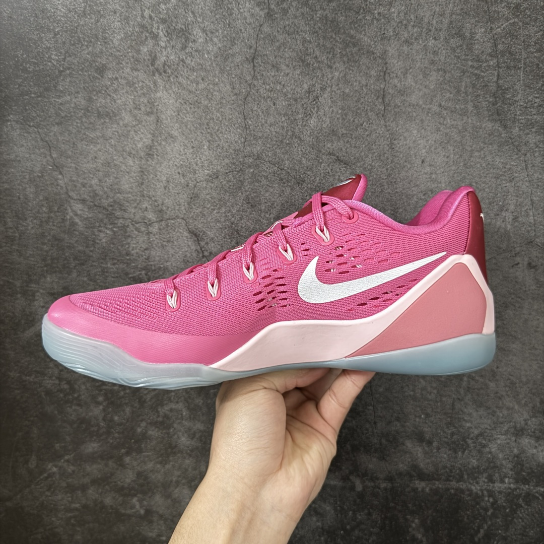 图片[2]-【GX绿x版本】Nike Kobe 9 Elite Low Protro 耐克 科比9代 低帮 乳腺癌红白 HQ4995-600 完美复刻公司货 React科技鞋垫加持 实战配置直接拉满 原楦纸板开发 鞋身流线型、后跟塑形 区分土肥圆 原厂针织鞋面一针一线匹配原版 全身鞋材卡料色独家定制 唯一万针立体刺绣SWOOSH 真实底模最大50.5 实战利器 专供海外市场 独立原厂模具 首批不拼图大几率过验 亲测已过 支持各种高强度实战 无需担心 补货周期极长 脚宽建议买大半码 科比系列前掌偏窄 支持七天无理由退换 尺码： 40 40.5 41 42 42.5 43 44 44.5 45 46 47.5 48.5-选品中心