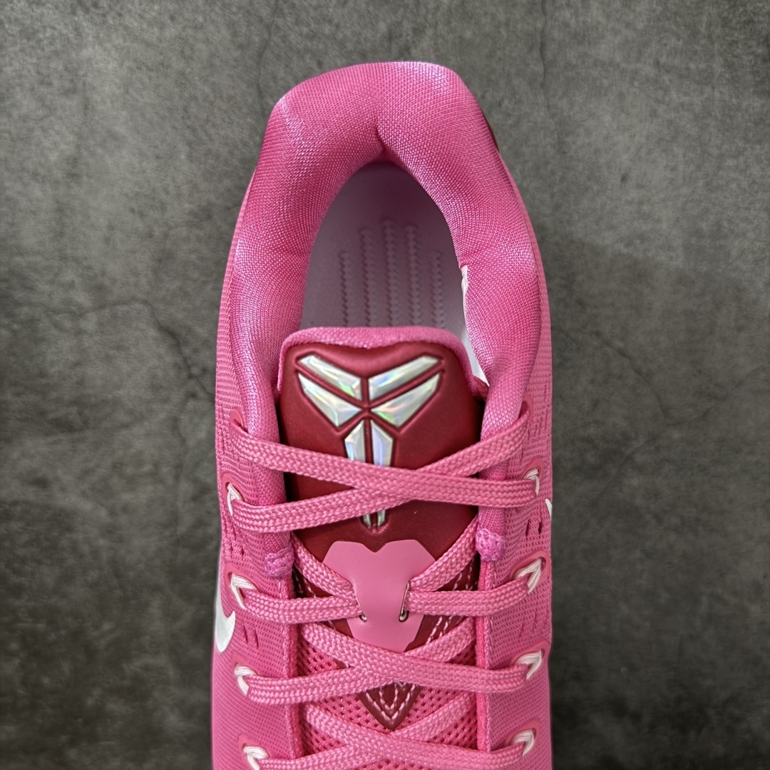 图片[8]-【GX绿x版本】Nike Kobe 9 Elite Low Protro 耐克 科比9代 低帮 乳腺癌红白 HQ4995-600 完美复刻公司货 React科技鞋垫加持 实战配置直接拉满 原楦纸板开发 鞋身流线型、后跟塑形 区分土肥圆 原厂针织鞋面一针一线匹配原版 全身鞋材卡料色独家定制 唯一万针立体刺绣SWOOSH 真实底模最大50.5 实战利器 专供海外市场 独立原厂模具 首批不拼图大几率过验 亲测已过 支持各种高强度实战 无需担心 补货周期极长 脚宽建议买大半码 科比系列前掌偏窄 支持七天无理由退换 尺码： 40 40.5 41 42 42.5 43 44 44.5 45 46 47.5 48.5-选品中心