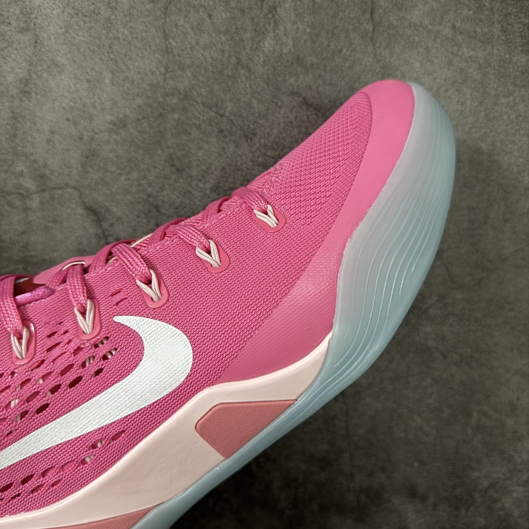 图片[6]-【GX绿x版本】Nike Kobe 9 Elite Low Protro 耐克 科比9代 低帮 乳腺癌红白 HQ4995-600 完美复刻公司货 React科技鞋垫加持 实战配置直接拉满 原楦纸板开发 鞋身流线型、后跟塑形 区分土肥圆 原厂针织鞋面一针一线匹配原版 全身鞋材卡料色独家定制 唯一万针立体刺绣SWOOSH 真实底模最大50.5 实战利器 专供海外市场 独立原厂模具 首批不拼图大几率过验 亲测已过 支持各种高强度实战 无需担心 补货周期极长 脚宽建议买大半码 科比系列前掌偏窄 支持七天无理由退换 尺码： 40 40.5 41 42 42.5 43 44 44.5 45 46 47.5 48.5-选品中心