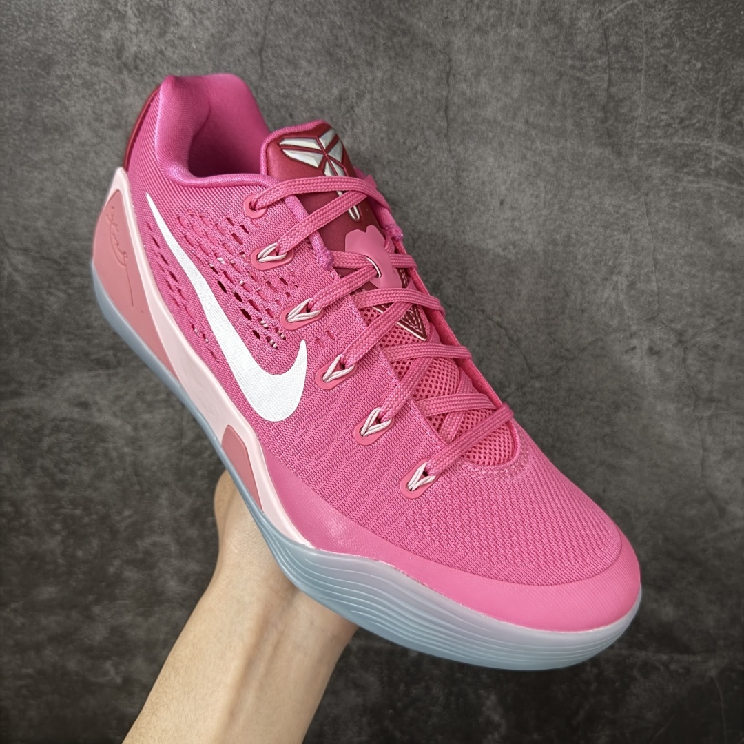 图片[3]-【GX绿x版本】Nike Kobe 9 Elite Low Protro 耐克 科比9代 低帮 乳腺癌红白 HQ4995-600 完美复刻公司货 React科技鞋垫加持 实战配置直接拉满 原楦纸板开发 鞋身流线型、后跟塑形 区分土肥圆 原厂针织鞋面一针一线匹配原版 全身鞋材卡料色独家定制 唯一万针立体刺绣SWOOSH 真实底模最大50.5 实战利器 专供海外市场 独立原厂模具 首批不拼图大几率过验 亲测已过 支持各种高强度实战 无需担心 补货周期极长 脚宽建议买大半码 科比系列前掌偏窄 支持七天无理由退换 尺码： 40 40.5 41 42 42.5 43 44 44.5 45 46 47.5 48.5-选品中心