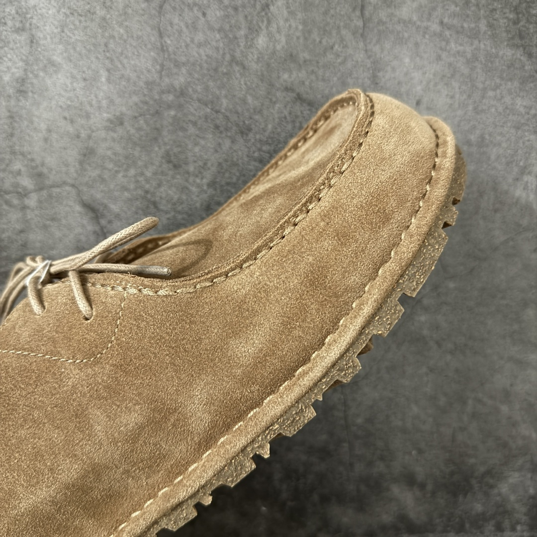 图片[6]-【公司级】博肯-Birkenstock Utti Lace 勃肯绒面革 时尚复古 低帮 生活休闲鞋 老钱风 包头袋鼠鞋 牛皮绒面革复古鞋 时下大火的老钱风，乐福式设计鞋头增加了优雅的气质！可为各式休闲或优雅造型增添休闲风范 磨砂牛皮革 实用的马克线阵车在鞋头的手工质感 货号：1027321 尺码：35-45-选品中心