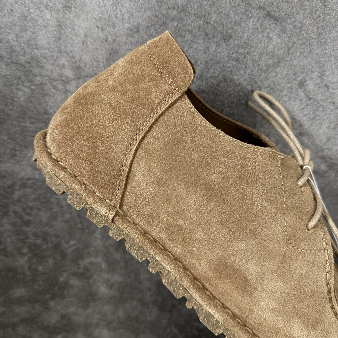 图片[7]-【公司级】博肯-Birkenstock Utti Lace 勃肯绒面革 时尚复古 低帮 生活休闲鞋 老钱风 包头袋鼠鞋 牛皮绒面革复古鞋 时下大火的老钱风，乐福式设计鞋头增加了优雅的气质！可为各式休闲或优雅造型增添休闲风范 磨砂牛皮革 实用的马克线阵车在鞋头的手工质感 货号：1027321 尺码：35-45-选品中心