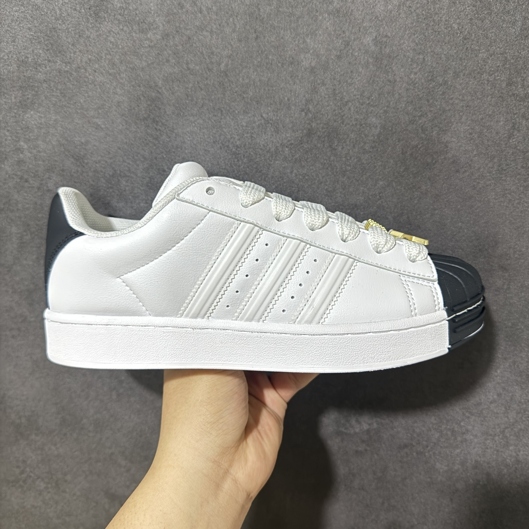 【公司级】Adidas Originals Superstar贝壳头系列 阿迪达斯 低帮经典百搭休闲运动板鞋 白黑IH6679 尺码：36 36.5 37 38 38.5 39 40 40.5 41 42 42.5 43 44 45-选品中心