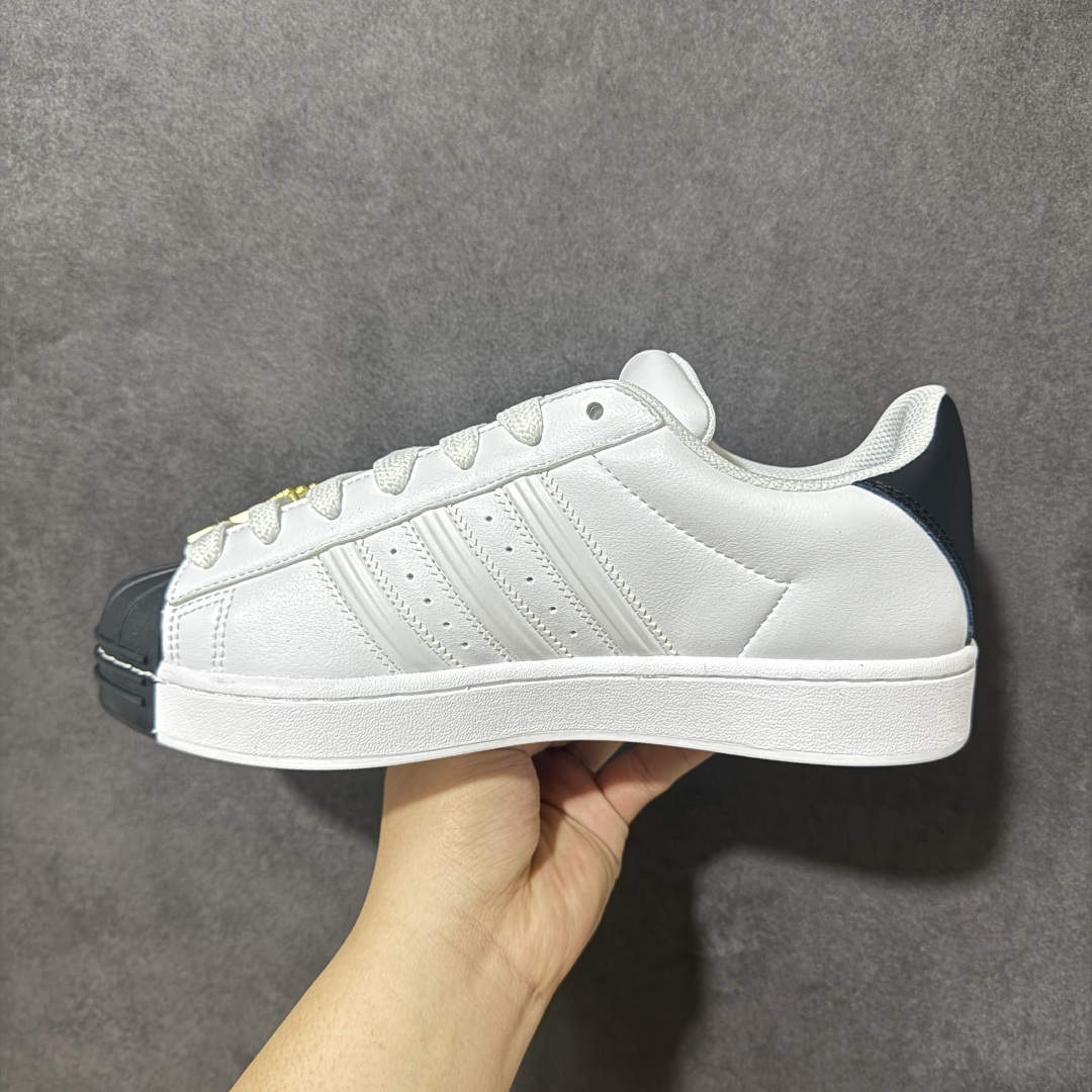 图片[2]-【公司级】Adidas Originals Superstar贝壳头系列 阿迪达斯 低帮经典百搭休闲运动板鞋 白黑IH6679 尺码：36 36.5 37 38 38.5 39 40 40.5 41 42 42.5 43 44 45-选品中心