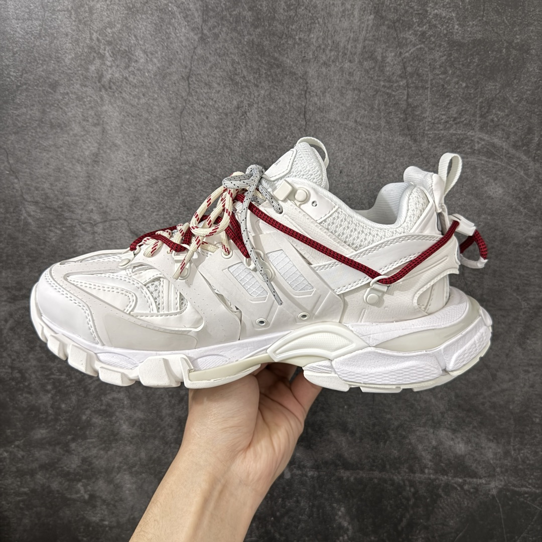 图片[2]-【OK纯原版本】Balenciaga 巴黎世家 Track Sneaker 巴黎世家三代绑带款 户外概念复古老爹鞋 老牌大厂OK版本出品 专柜同步包装 原装大盒 细节精准对位官方 私模组合大底 从里到外 最大尺度还原官方ZP 尺码：35 36 37 38 39 40 41 42 43 44 45 46-莆田鞋