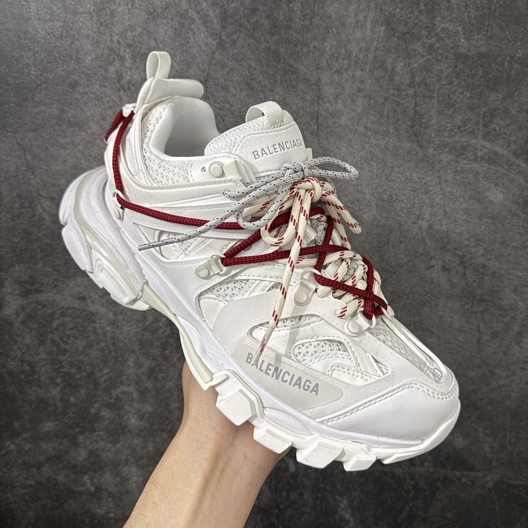 图片[3]-【OK纯原版本】Balenciaga 巴黎世家 Track Sneaker 巴黎世家三代绑带款 户外概念复古老爹鞋 老牌大厂OK版本出品 专柜同步包装 原装大盒 细节精准对位官方 私模组合大底 从里到外 最大尺度还原官方ZP 尺码：35 36 37 38 39 40 41 42 43 44 45 46-莆田鞋