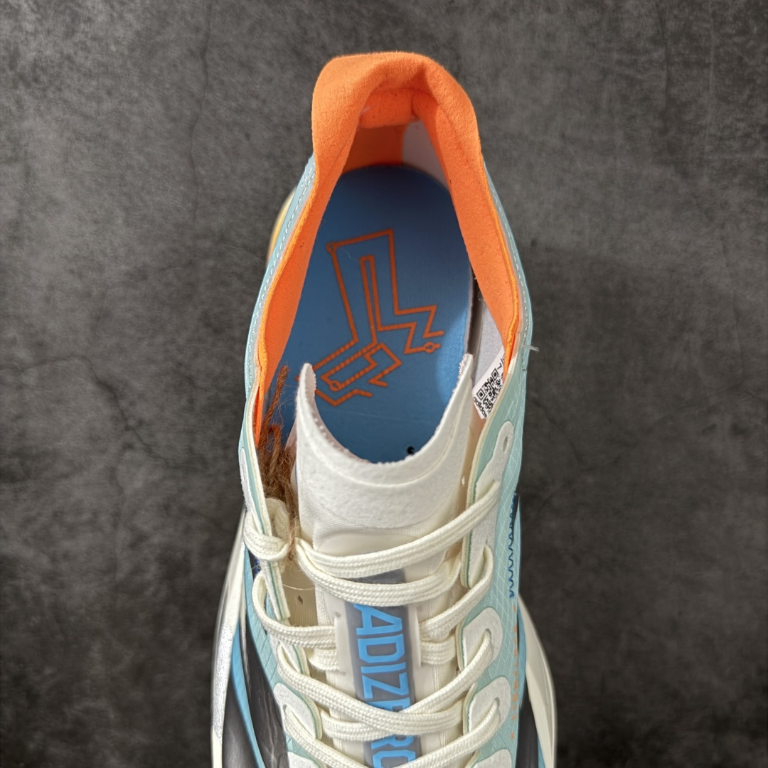 图片[8]-【RS纯原】Adidas Adizero Adios Pro 4 M竞训跑步鞋 KH6360 市场独一档品质 区别所有版本 原鞋购入开发数月 原材料 原档案打造 细节版型一比一 独立双层组合底私模. 搭配ENERGYRODS 2.0真碳柱，每一步都动力满满 鞋面用的是Lightlock技术，轻透又贴合，就像给脚定制的一样。 中底是全掌Lightstrike Pro泡棉，软弹感超绝 真正一比一还原真实脚感💪🏻 尺码：36 36.5 37 38 38.5 39 40 40.5 41 42 42.5 43 44 44.5 45 46-选品中心