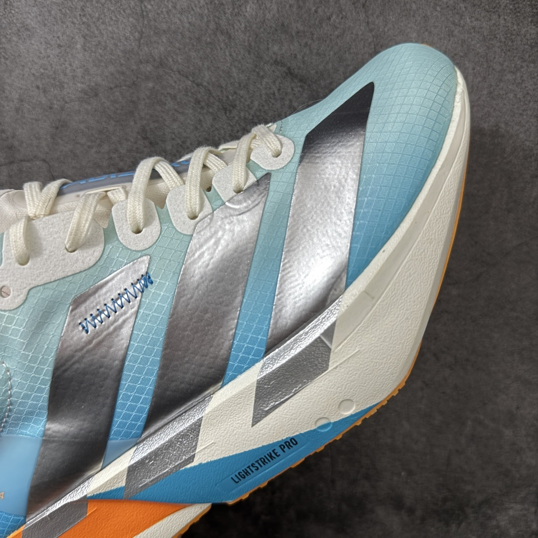 图片[6]-【RS纯原】Adidas Adizero Adios Pro 4 M竞训跑步鞋 KH6360 市场独一档品质 区别所有版本 原鞋购入开发数月 原材料 原档案打造 细节版型一比一 独立双层组合底私模. 搭配ENERGYRODS 2.0真碳柱，每一步都动力满满 鞋面用的是Lightlock技术，轻透又贴合，就像给脚定制的一样。 中底是全掌Lightstrike Pro泡棉，软弹感超绝 真正一比一还原真实脚感💪🏻 尺码：36 36.5 37 38 38.5 39 40 40.5 41 42 42.5 43 44 44.5 45 46-选品中心