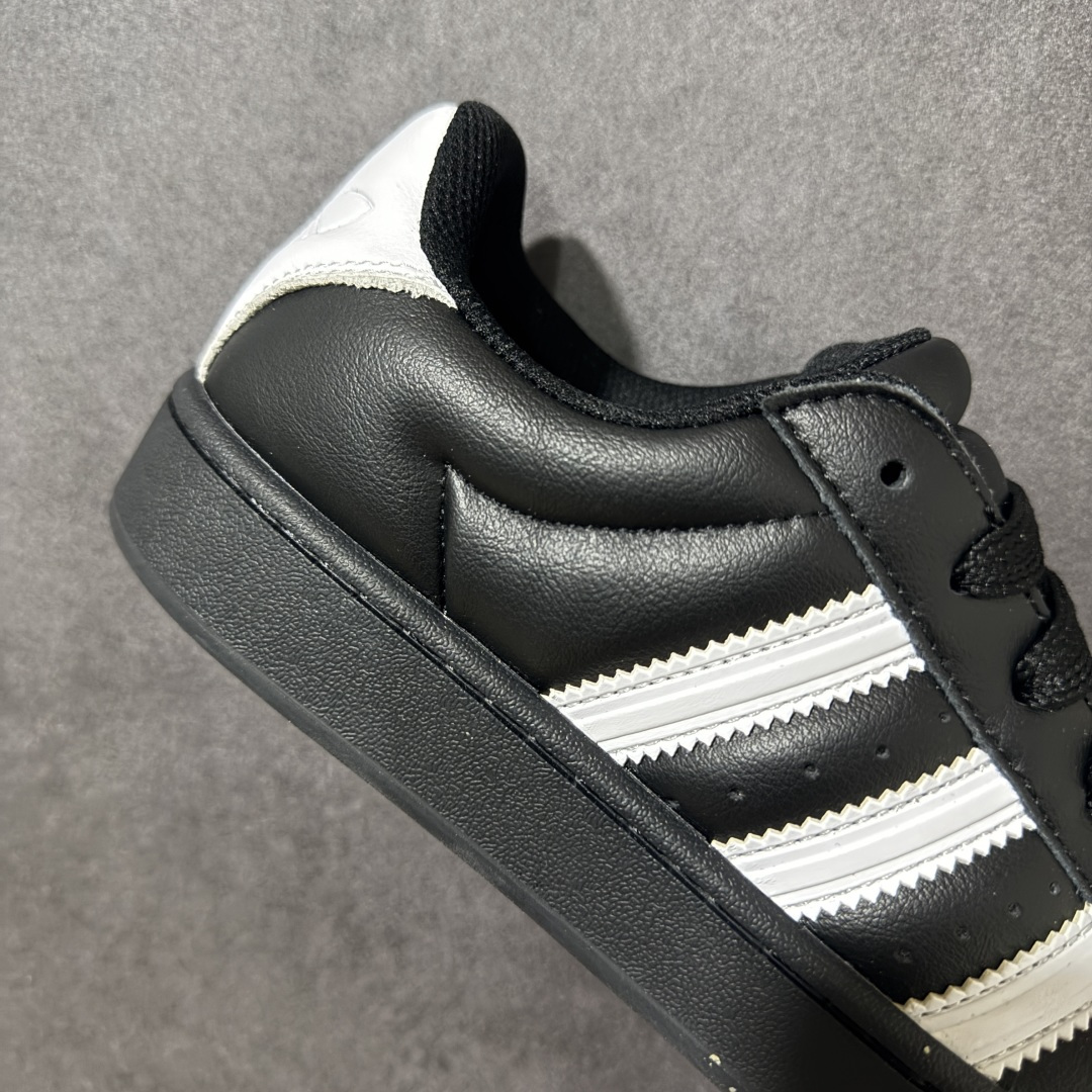 图片[7]-【公司级】Adidas Superstar 2 ST 贝壳头3.0低帮休闲面包鞋  #头层牛皮的胖版贝壳头 填充超饱满的面包鞋身 包裹感超棒 标志性贝壳头做了加宽设计 防撞耐造 货号：JR7444  尺码：36 36 36.5 37 38 38.5 39 40 40.5 41 42 42.5 43 44 44.5 45-选品中心
