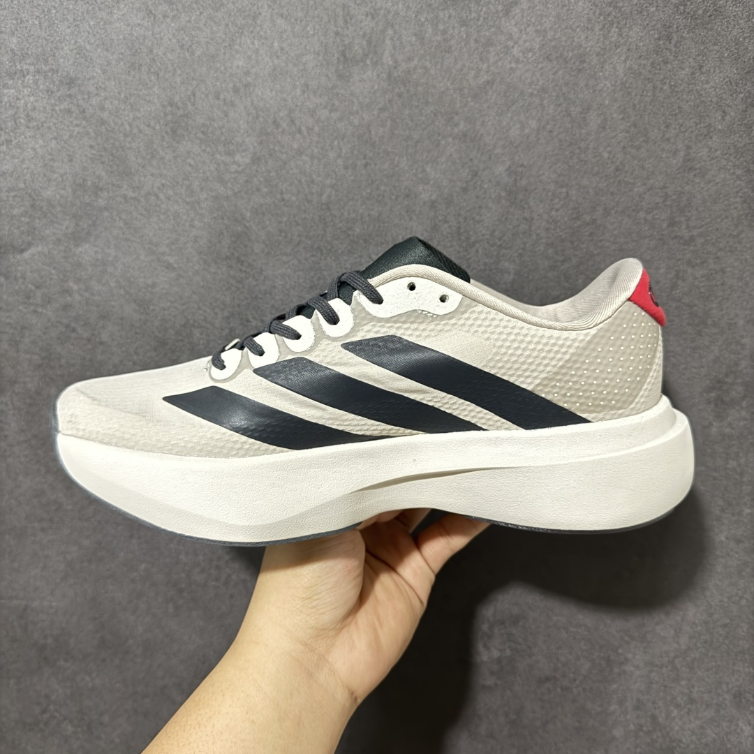 图片[2]-【TD版本】Adidas Adizero Evo SL 阿迪达斯 舒适百搭防滑耐磨 低帮 休闲跑步鞋 中底配置方面搭载全掌Lightstrike Pro 鞋面采用透气网面 契合日常训练鞋的定位 外底给到了橡胶 更加防滑耐磨 货号：KJ3670 尺码：36 36.5 37 38 38.5 39 40 40.5 41 42 42.5 43 44 45-选品中心