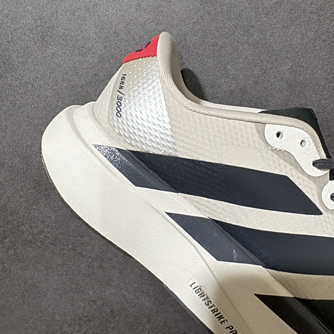 图片[6]-【TD版本】Adidas Adizero Evo SL 阿迪达斯 舒适百搭防滑耐磨 低帮 休闲跑步鞋 中底配置方面搭载全掌Lightstrike Pro 鞋面采用透气网面 契合日常训练鞋的定位 外底给到了橡胶 更加防滑耐磨 货号：KJ3670 尺码：36 36.5 37 38 38.5 39 40 40.5 41 42 42.5 43 44 45-选品中心