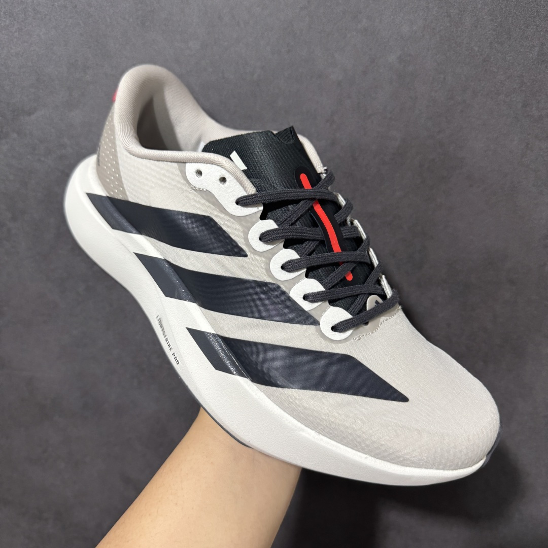 图片[3]-【TD版本】Adidas Adizero Evo SL 阿迪达斯 舒适百搭防滑耐磨 低帮 休闲跑步鞋 中底配置方面搭载全掌Lightstrike Pro 鞋面采用透气网面 契合日常训练鞋的定位 外底给到了橡胶 更加防滑耐磨 货号：KJ3670 尺码：36 36.5 37 38 38.5 39 40 40.5 41 42 42.5 43 44 45-选品中心