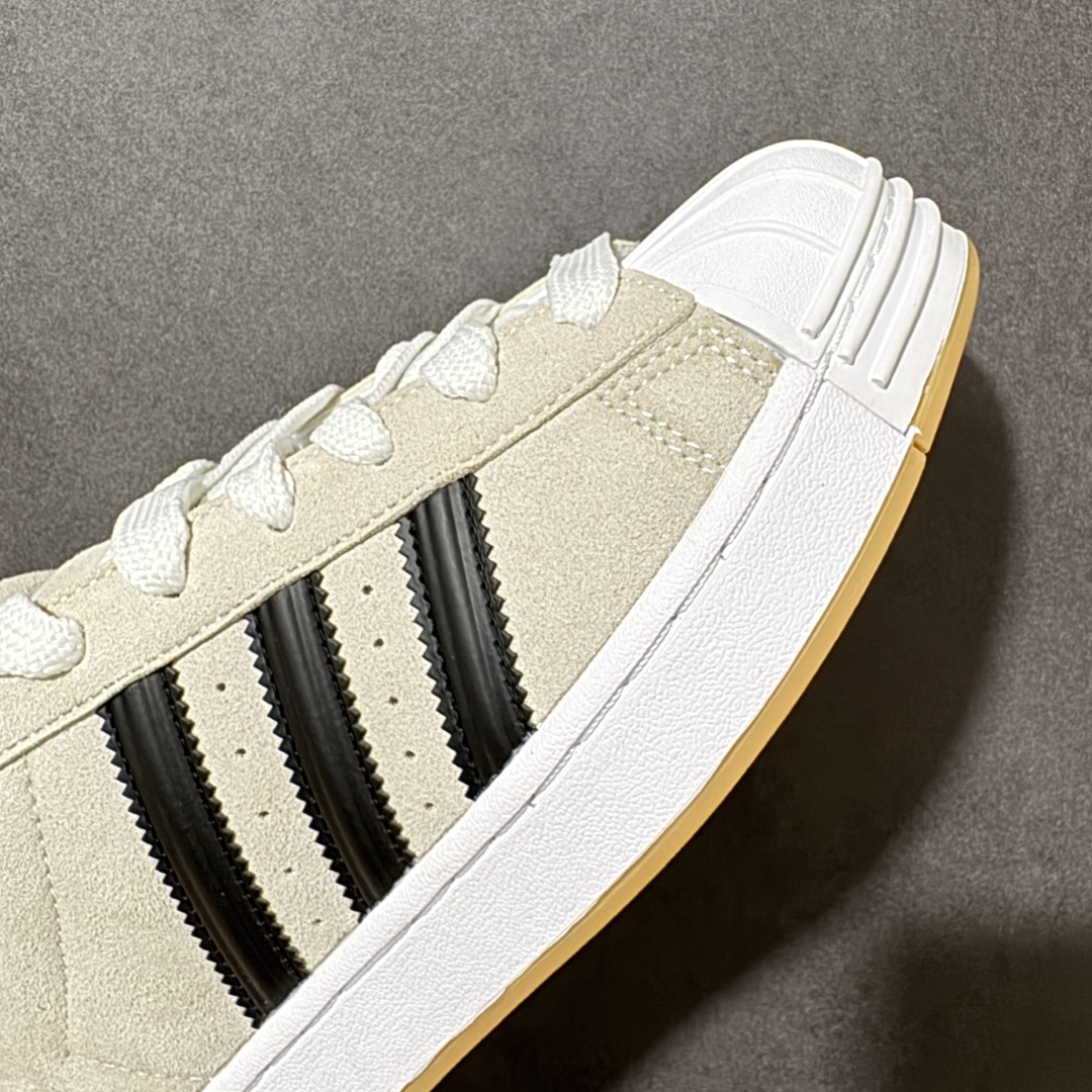 图片[6]-【GX版】adidas originals Superstar ST 舒适贴合 板鞋 男女款 灰黑色贝壳头系列低帮经典百搭休闲运动板鞋 货号：KI3511 尺码：35 36 36.5 37 38 38.5 39 40 40.5 41 42 42.5 43 44 45-选品中心