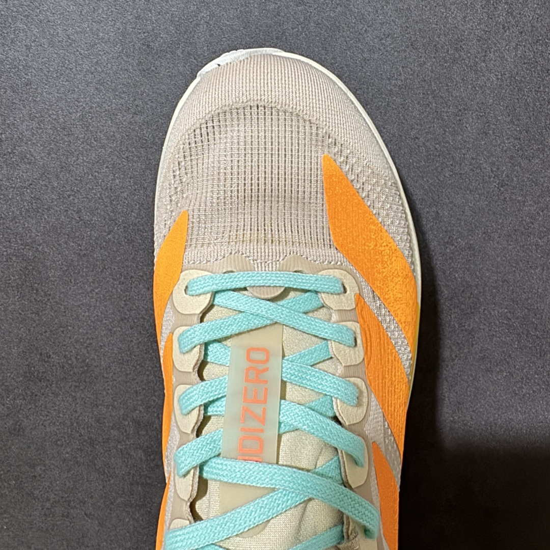 图片[5]-【TD版本】Adidas Adizero Evo SL 阿迪超轻透气缓震跑鞋  整体外观造型与adiZero Adios Pro EVO 1非常相似 中底配置方面搭载全掌Lightstrike Pro 鞋面采用透气网面示人 契合日常训练鞋的定位 更加耐用 外底给到了马牌橡胶 及上代竞速旗舰adidas Adizero Adios Pro 3区域分布 货号： JQ2799  尺码：36 36.5 37.5 38 38.5 39 40 40.5 41 42 42.5 43 44 45-选品中心