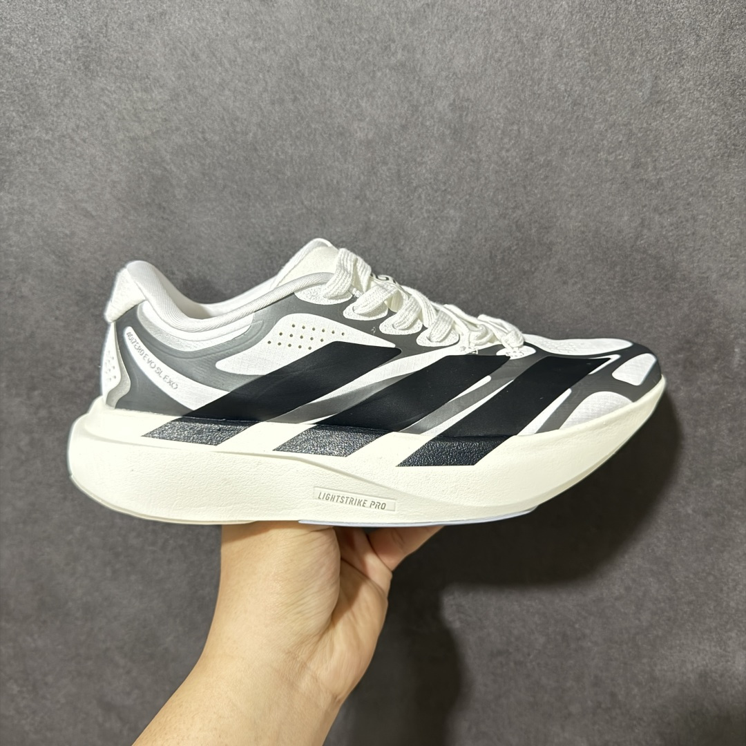 【TD版本】阿迪达斯 ADIDAS ADIZERO EVO SL 运动舒适防滑耐磨 低帮跑步鞋 内置碳板 阿迪达斯革新力作!「破纪录轻跑鞋」adiZero Adios Pro EVO 极致轻盈的Lightweight Upper设计,带来近乎裸足的舒适体验。中底采用尖端科技，Lightstrike Pro材料经过精细调校，实现卓越缓震与轻量化的完美结合。 货号： KI4763 尺码： 35-46-选品中心
