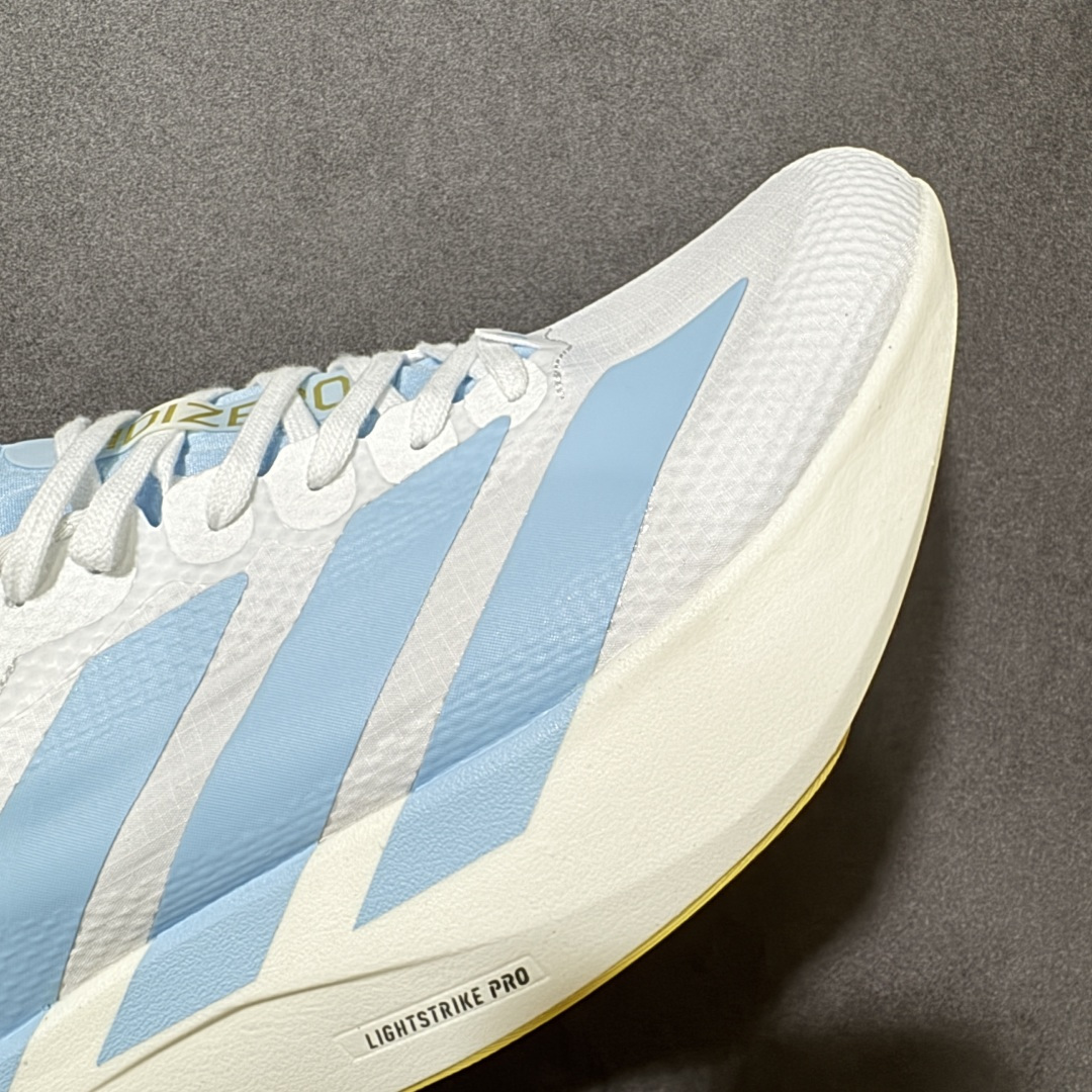 图片[8]-【TD版本】Adidas Adizero Evo SL 2 阿迪超轻透气缓震跑鞋 #以令人难以置信的138克重量，刷新了跑鞋轻量化的记录，阿迪在材料科学和工艺技术上的深厚积累。 #全新鞋款采用Lightweight Upper材料，让穿着者几乎能够体验到一种\”裸足\”的感觉 货号： JQ4527 尺码：35 36 36.5 37 38 38.5 39 40 40.5 41 42 42.5 43 44 44.5 45-选品中心