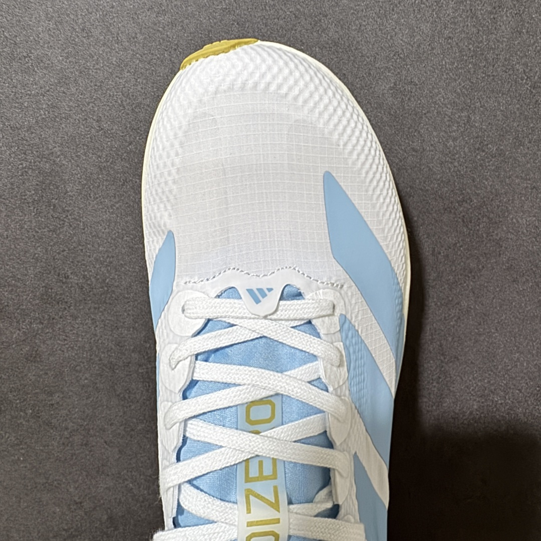 图片[5]-【TD版本】Adidas Adizero Evo SL 2 阿迪超轻透气缓震跑鞋 #以令人难以置信的138克重量，刷新了跑鞋轻量化的记录，阿迪在材料科学和工艺技术上的深厚积累。 #全新鞋款采用Lightweight Upper材料，让穿着者几乎能够体验到一种\”裸足\”的感觉 货号： JQ4527 尺码：35 36 36.5 37 38 38.5 39 40 40.5 41 42 42.5 43 44 44.5 45-选品中心