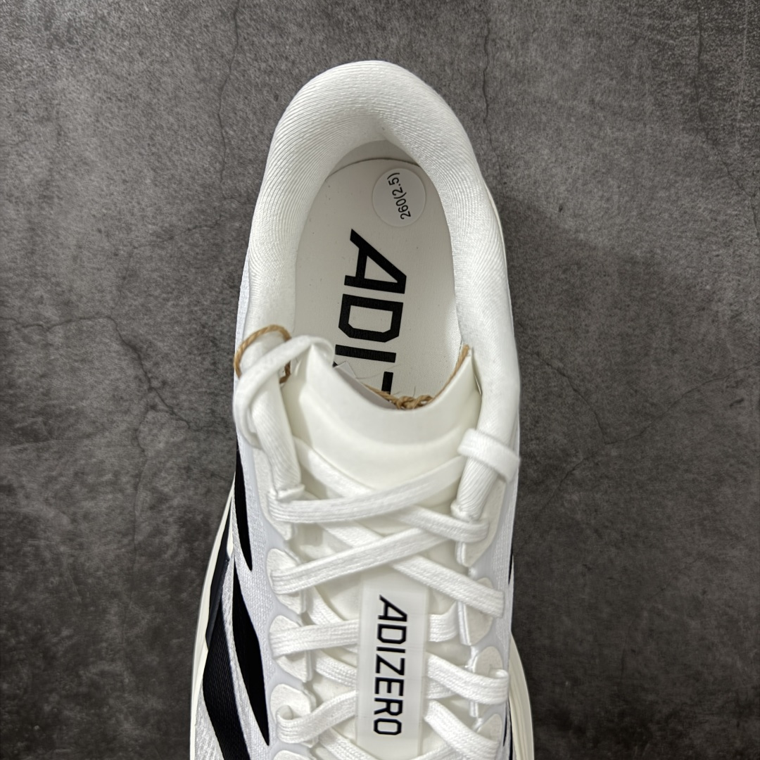 Adidas Adizero EVO SL 马拉松竞速专业跑鞋 市场最强版出货原材料 内置碳板原厂网纱潮