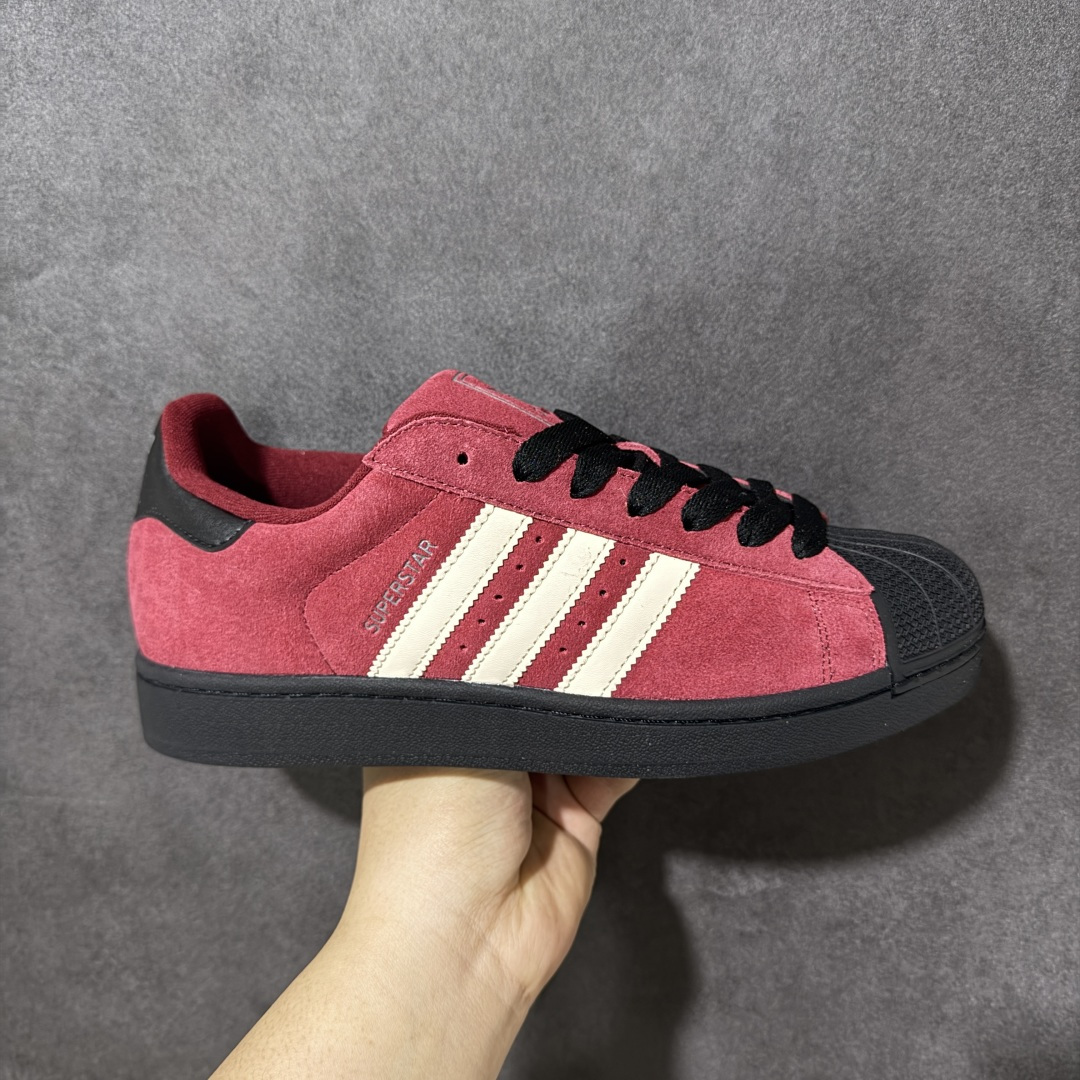 【H11顶级头层版】adidas originals Superstar 2 贝壳头 简约经典 舒适时尚 复古板鞋 男女同款 黑白 货号：JQ3220 全新升级版 皮料改进至头层原厂皮 原盒 原底原料 开模打造 原厂织唛鞋标 高精密准度 原楦原纸板开发 匹配原版98%以上 后跟垫棉独家呈现 反口里弧度正确 原厂鞋垫 背胶 后跟电绣针数 与正品一致 原厂皮料 原厂车缝线 质感无敌 皮料切割干净 无任何毛边 清洁度细节完美 进口港宝加持 后跟自然饱满 还原公司包裹性 鞋面采用原装数据贴合技术 全方位贴合包裹脚型 鞋跟部鞋底牵引设计 提供强大的抓地性能 更适应不同实战场地路面 尺码：35.5 36 36.5 37.5 38 38.5 39 40 40.5 41 42 42.5 43 44 45-选品中心